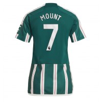 Dámy Fotbalový dres Manchester United Mason Mount #7 2023-24 Venkovní Krátký Rukáv